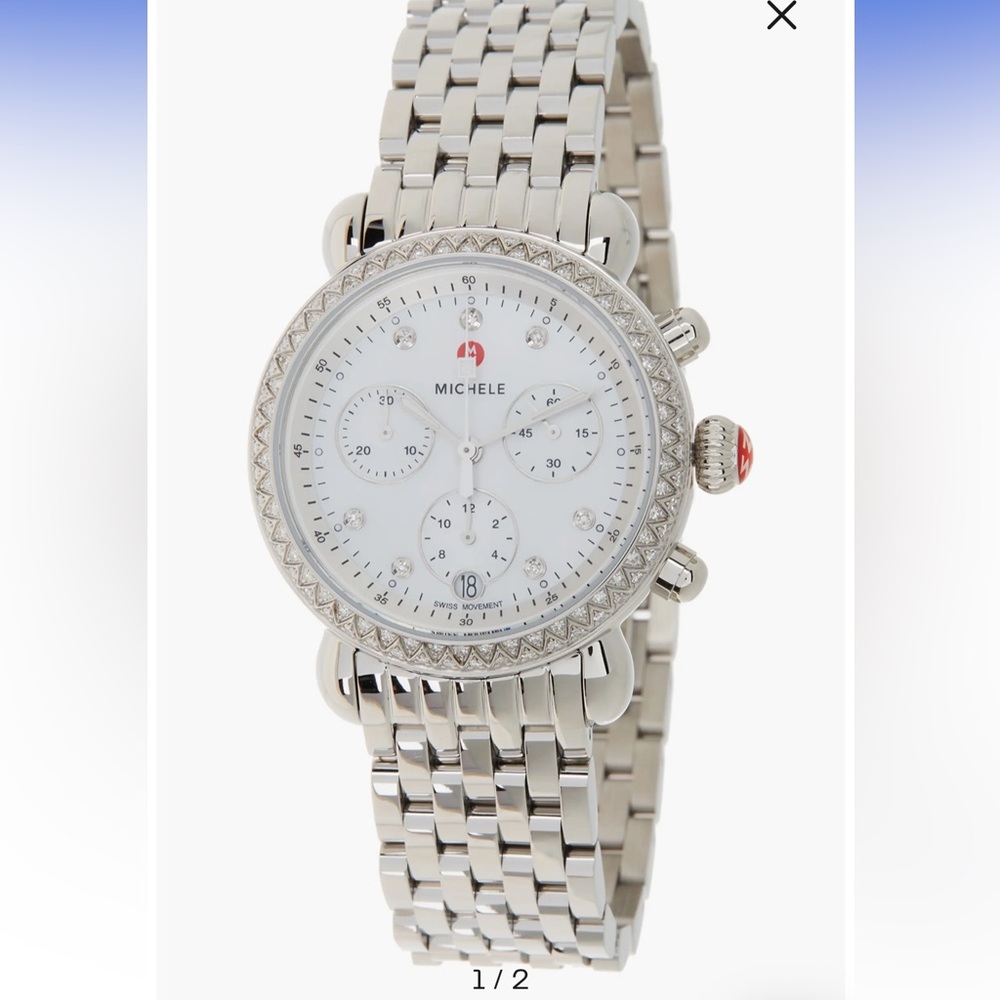 Women's Diamond Accent Stainless CSX36 Watch, 36mm - 0.62ctw